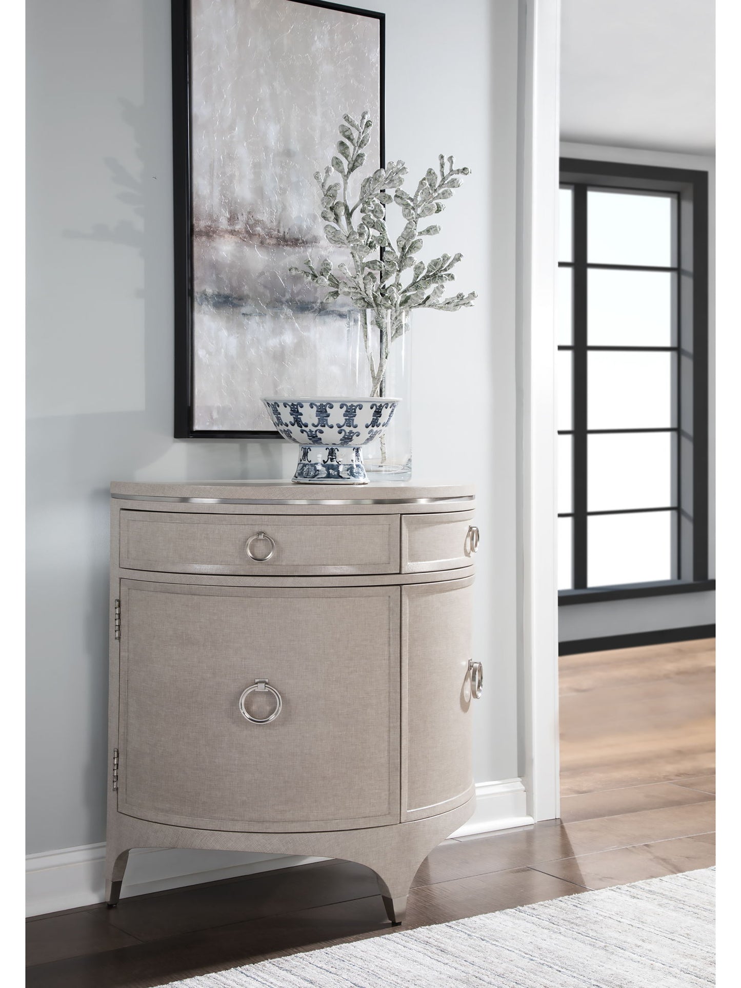 Signature Designs - Zeitgeist Demilune Chest - Linen