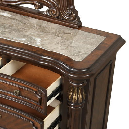 Bella Notte - Chest Base - Mahogany Brown