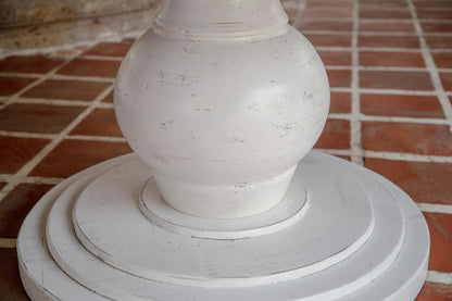 Rock Valley - Round Table Base - Off White