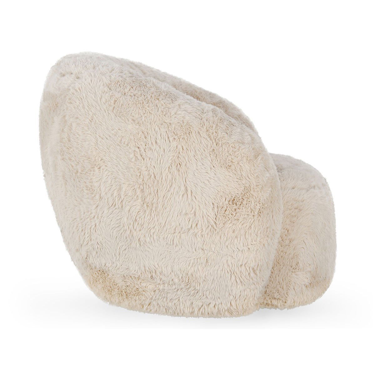 Adley - Plush Swivel Chair - Sand