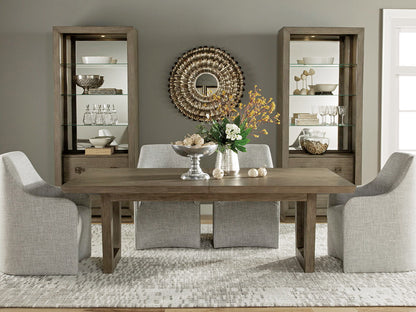 Cohesion Program - Brio Rectangular Dining Table - Dark Brown
