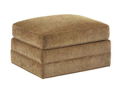 Lexington Upholstery - Clifton Ottoman - Dark Brown