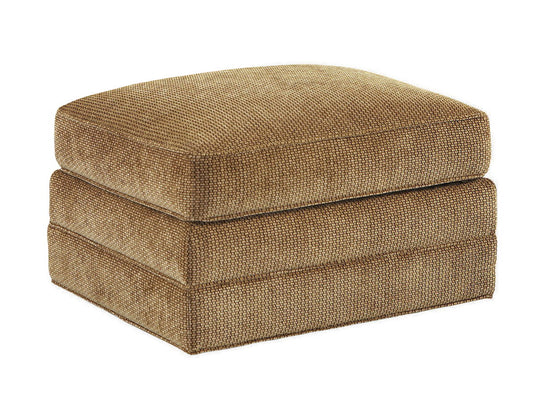 Lexington Upholstery - Clifton Ottoman - Dark Brown