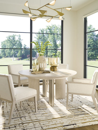 Copacabana - Indio Round Dining Table - White