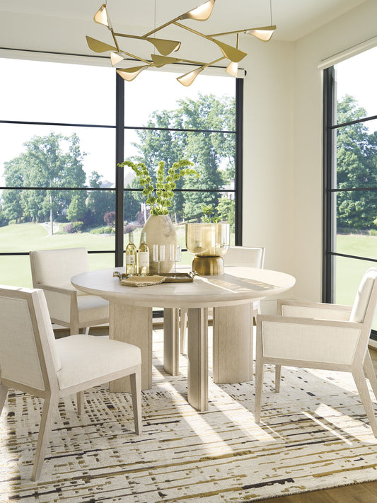 Copacabana - Indio Round Dining Table - White