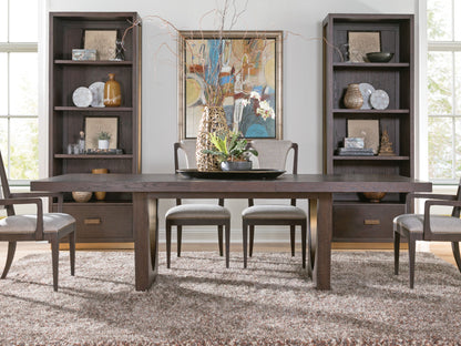 Verbatim - Rectangular Dining Table - Dark Brown