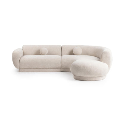 Serena - 2 Piece Sectional - Buttercream