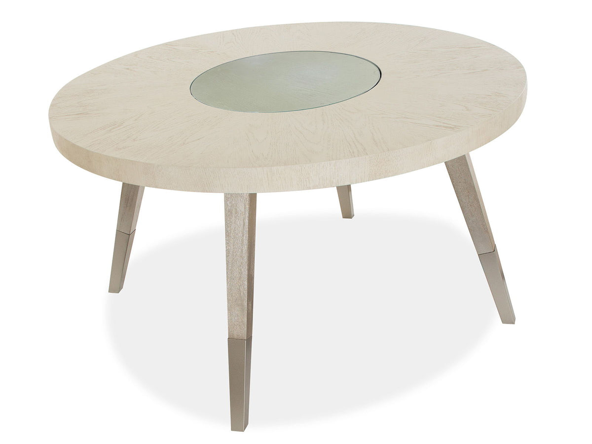 Lenox - Round Dining Table - Acadia White