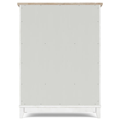 Maddox - 5 Drawer Chest - White
