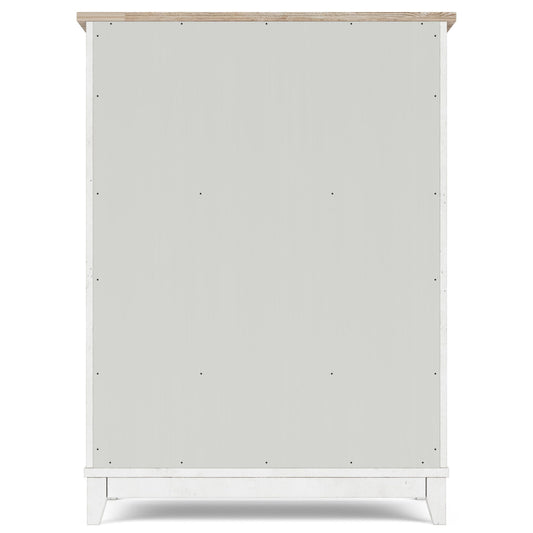 Maddox - 5 Drawer Chest - White