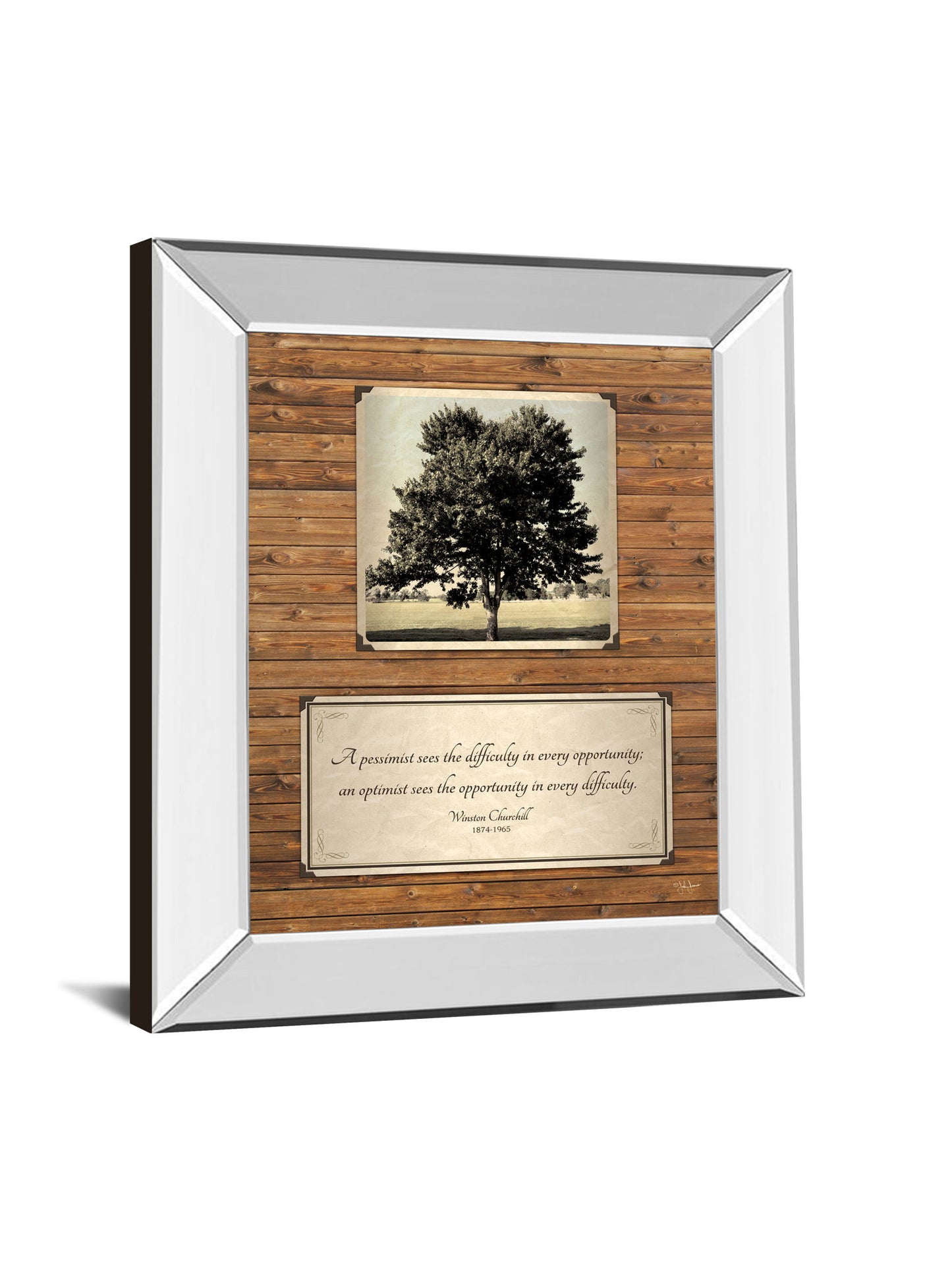 Opportunity By John Jones - Framed Print Wall Art - Light Brown