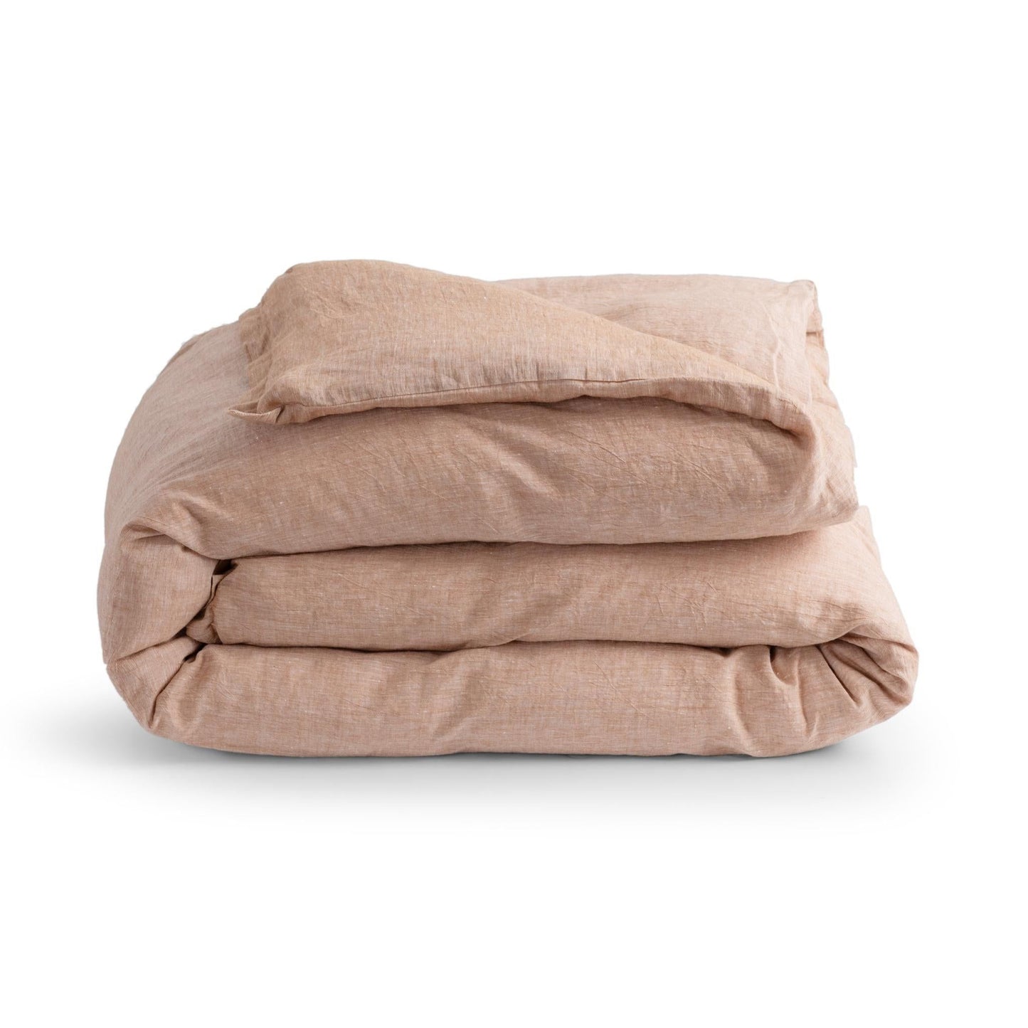 Jayson - Linen Cashmere Duvet King Set - Clay