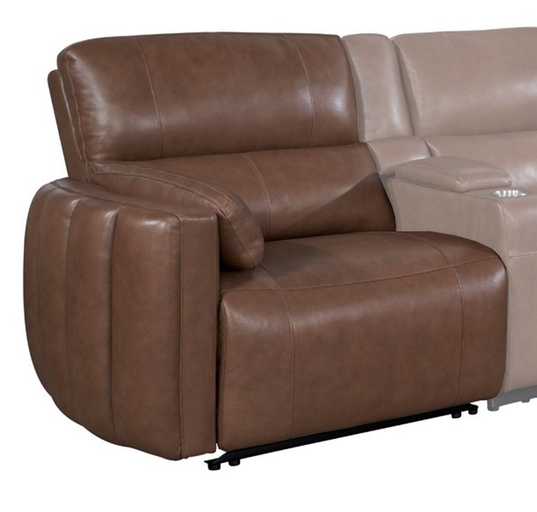 Modesto - Power Left Arm Facing Recliner - Sable