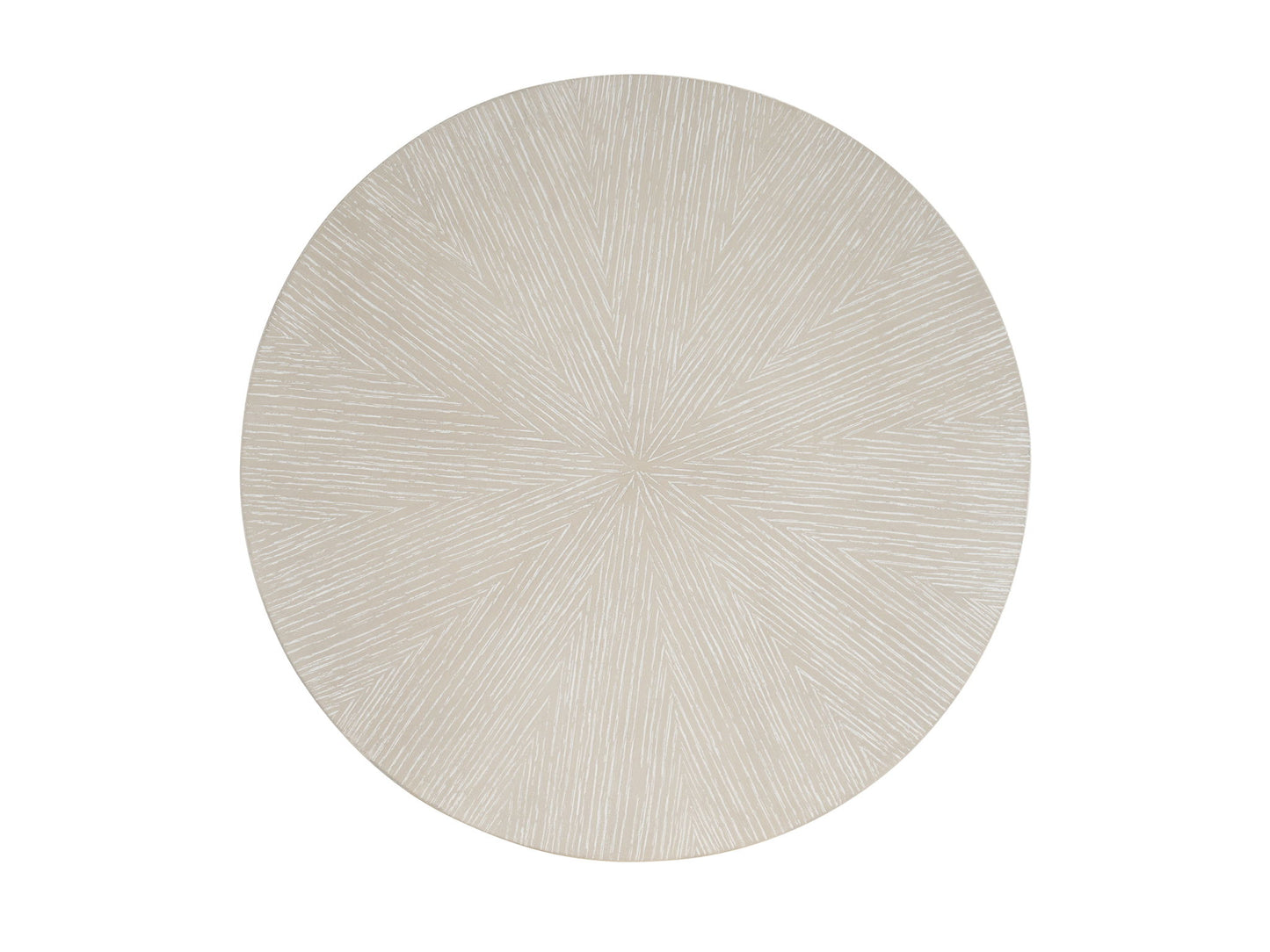 Copacabana - Bianca Round End Table - White