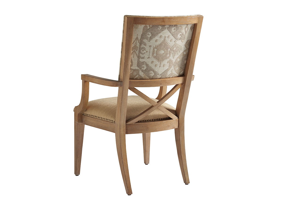 Los Altos - Alderman Upholstered Arm Chair - Light Brown