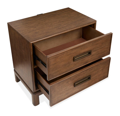 Ridgefield - Drawer Nightstand - Russet