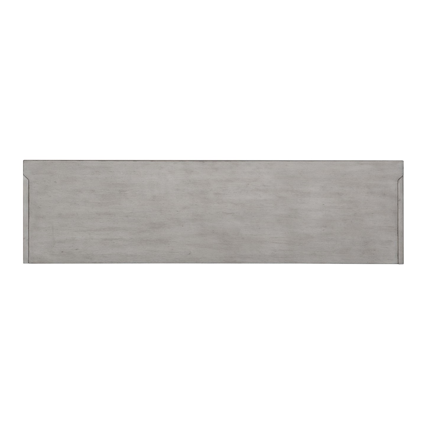 Heartland - Entertainment TV Stand - Antique White / Tobacco Tops