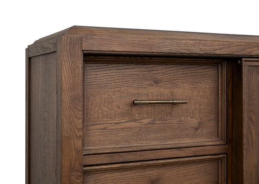 Groveland Park - Door Chest - Antique Coffee