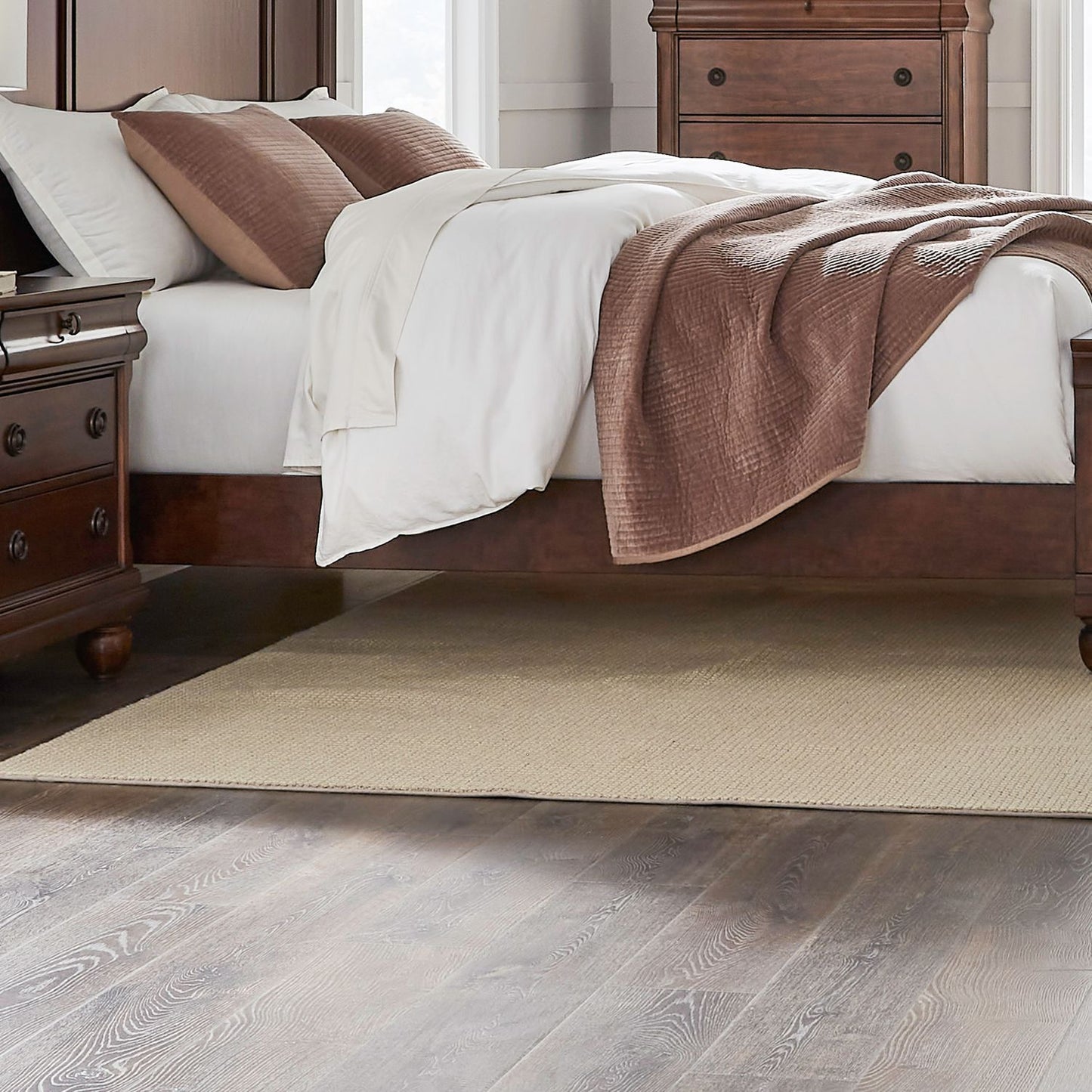 Rustic Traditions - Panel Bed Rails - Rustic Cherry