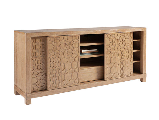 Los Altos - Morocco Media Console - Light Brown