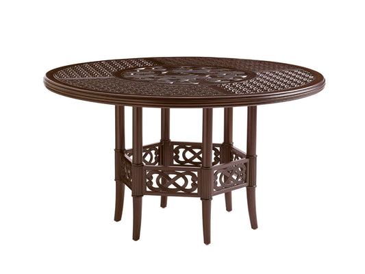 Royal Kahala Black Sands - Dining Table With Cast Top - Dark Brown