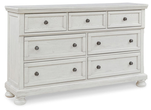 Robbinsdale - Dresser, Mirror - Antique White