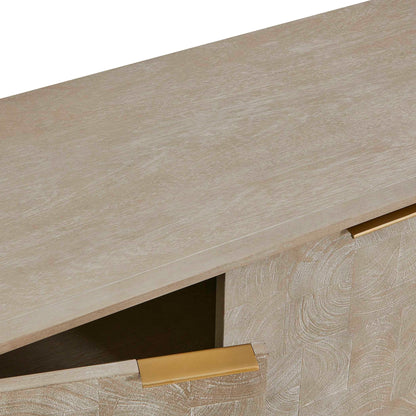Maeva - 3 Door Cabinet - Light Wood