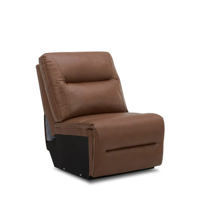 Cameron - Armless Chair - Dakota Saddle