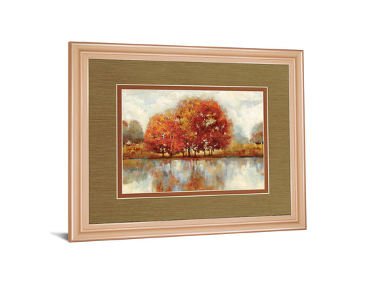 Together By Asia Jensen - Framed Print Wall Art - Light Brown