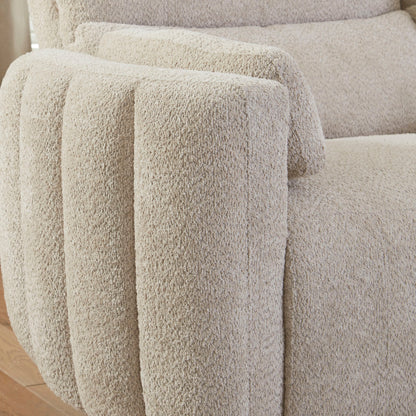 Modesto - Power Right Arm Facing Recliner - Buttercream