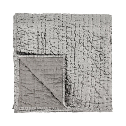 Bari - Velvet Sham - Gray