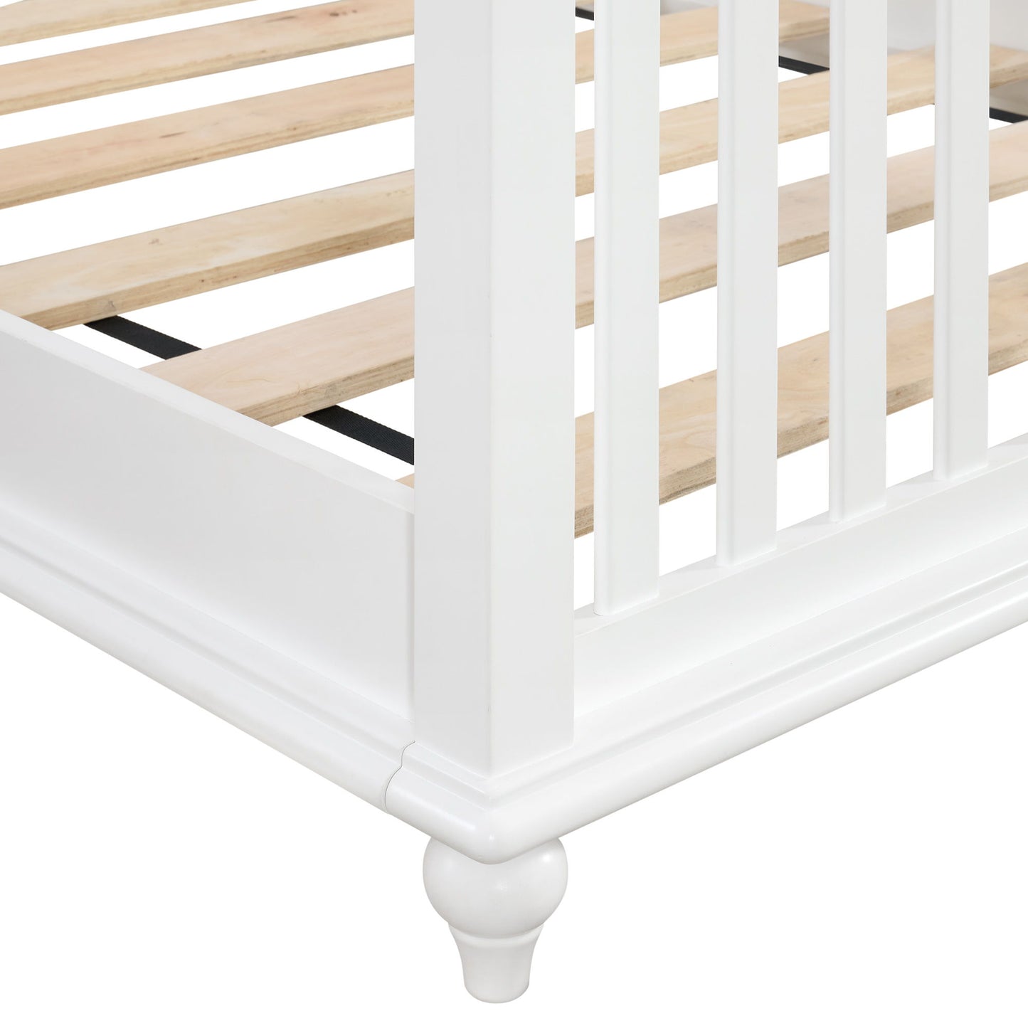 Alana - Crib Conversion Kit - White