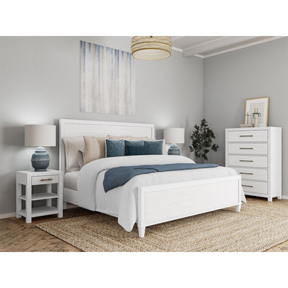 Rosalie - Full Panel Footboard - White