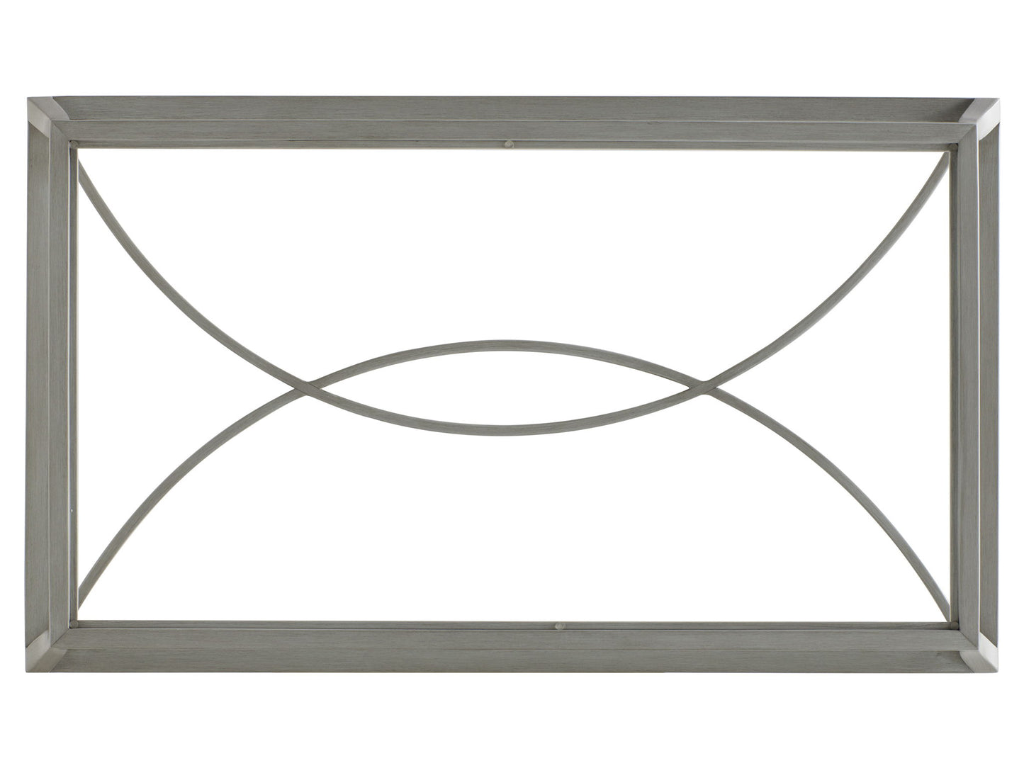 Silver Sands - Rectangular Cocktail Table - Pearl Silver