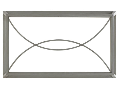 Silver Sands - Rectangular Cocktail Table - Pearl Silver