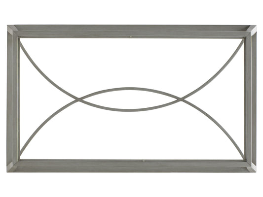 Silver Sands - Rectangular Cocktail Table - Pearl Silver
