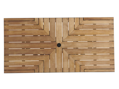 South Beach - Rectangular Dining Table - Dark Gray