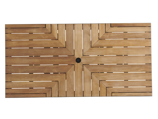 South Beach - Rectangular Dining Table - Dark Gray