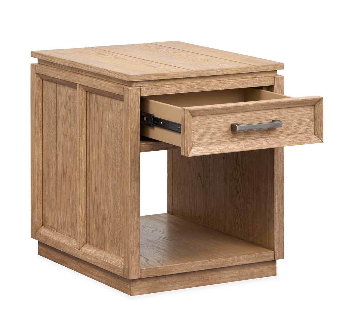 Burnham - Rectangular End Table - Sable Dusk