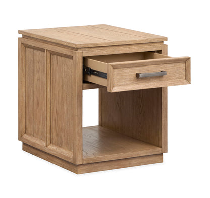 Burnham - Rectangular End Table - Sable Dusk