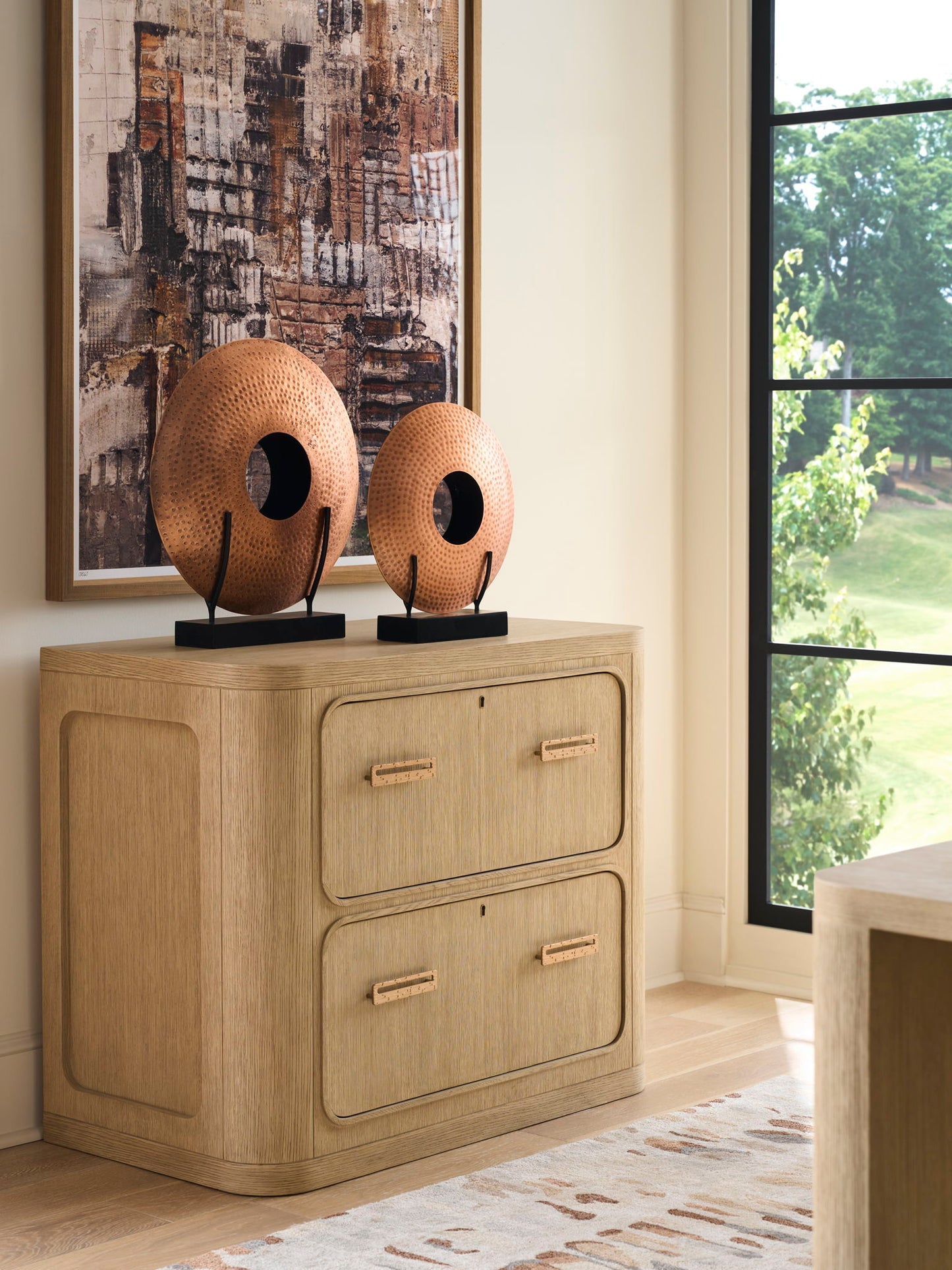 Studio Designs - Miraval File Chest - Light Brown