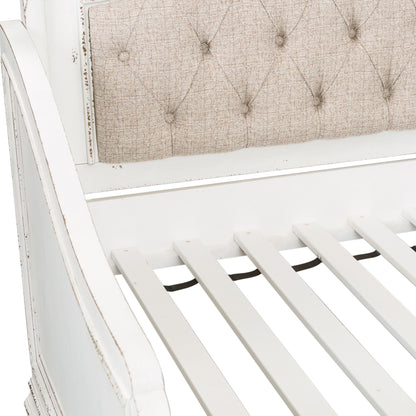 Magnolia Manor - Twin Daybed Slat Roll - Antique White