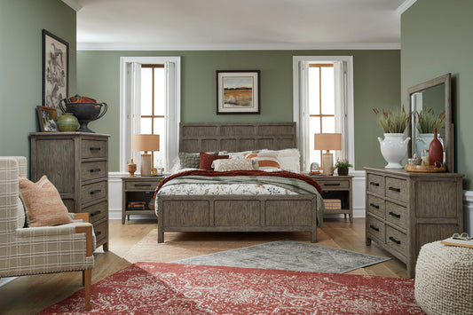 Claremont - Landscape Mirror - Smokey Taupe