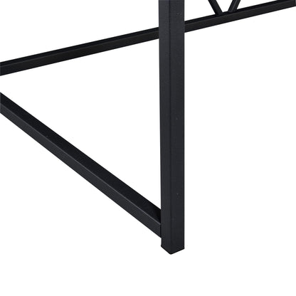 Preston - 2 Piece Desk And Bookshelf Set - Gray