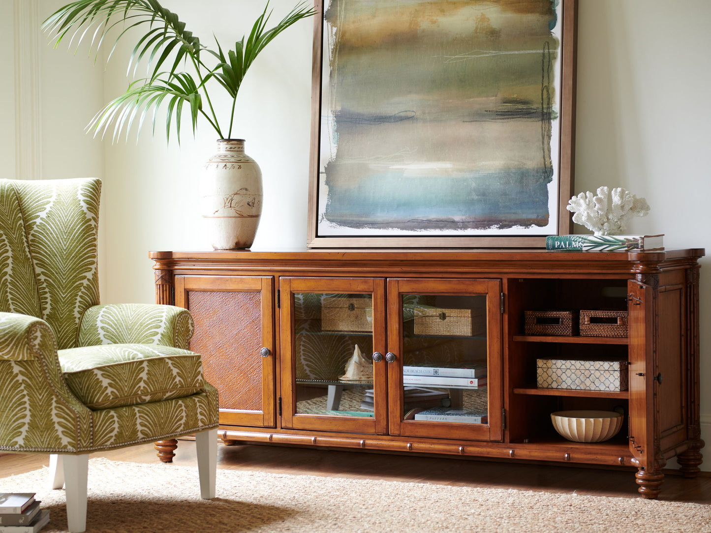 Island Estate - Blake Island Entertainment Console - Dark Brown