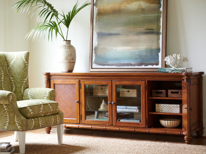 Island Estate - Blake Island Entertainment Console - Dark Brown