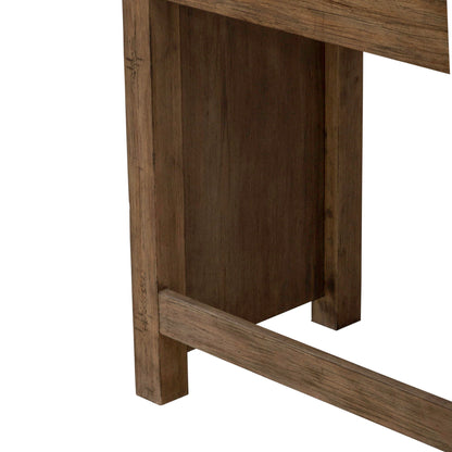 Pinebrook Ridge - Console Bar Table - Weathered Toffee