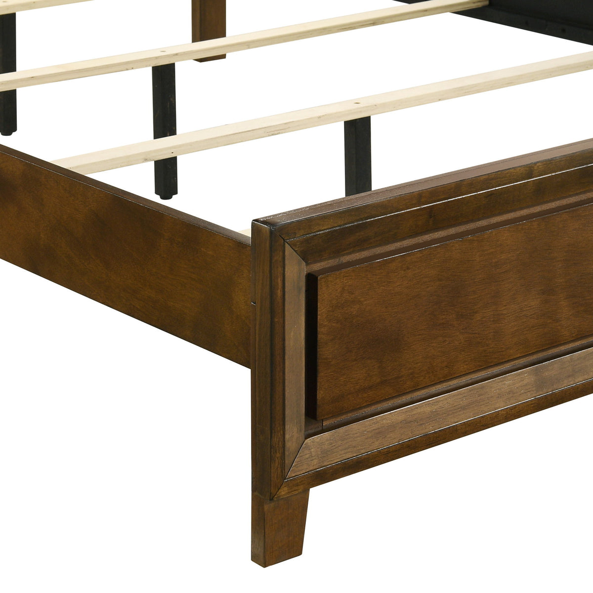 Ballard - Full Headboard, Footboard & Slat Kit - Walnut