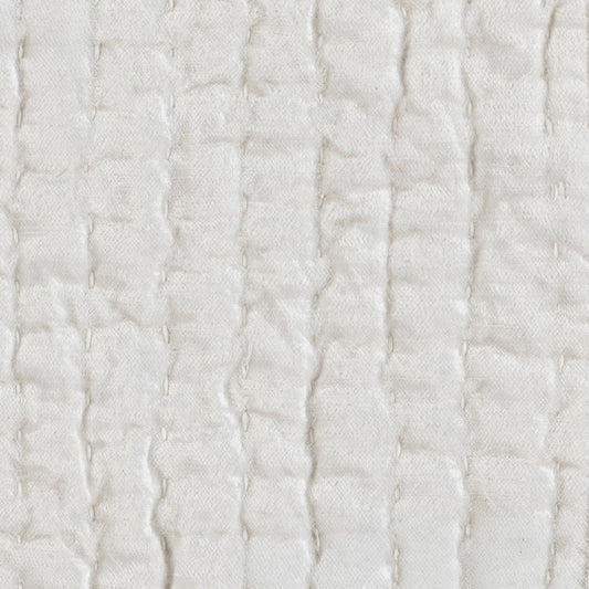 Bari - Velvet Quilt - Cloud