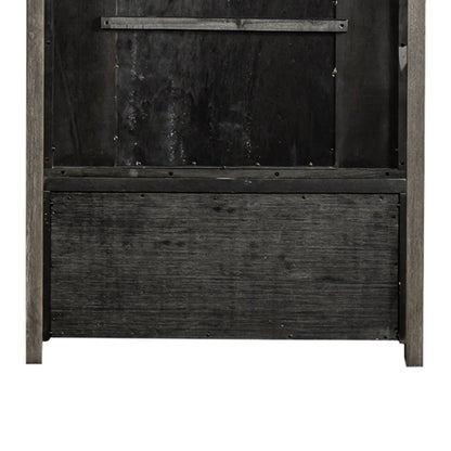 Modern Farmhouse - Hall Tree Base - Dusty Charcoal